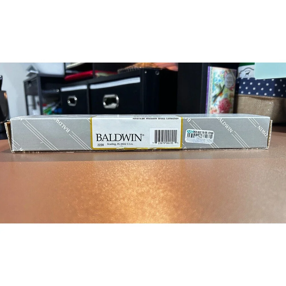 baldwin hinged brass